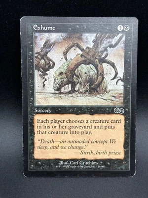 MTG Exhume C Urza's Saga #134 - Image 1 of 2