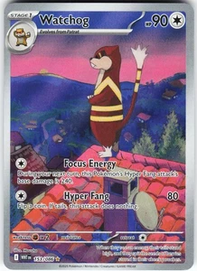 Watchog 153/086 Pokemon SV: White Flare Illustration Rare NM - Picture 1 of 2