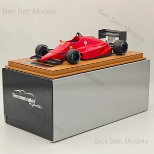 Tecnomodel 1/18 Ferrari F1 F637 INDY #0 1986 TEST DRIVE FIORANO Red Resin Model - Picture 1 of 11