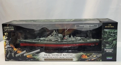 NEW SEALED Forces of Valor GERMAN TIRPITZ Battleship 1:700 Diecast Warship 86005 - Image 1 of 4