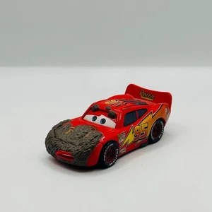 Disney Pixar Cars - MUDDY LIGHTNING MCQUEEN Final Lap 2010 - 1:55 Diecast - Picture 1 of 3