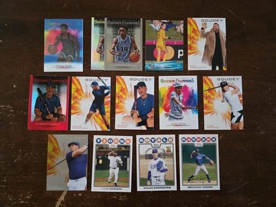 Lote de tarjetas deportivas. 14 tarjetas en total. Béisbol, baloncesto, golf, tenis, fútbol Foto 1 de 4