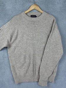 Pendleton Sweater Mens XL Gray Shetland Wool Crewneck Washable Wool Pullover Men - Picture 1 of 12