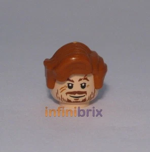 Lego Professor Lupin Head + Hair piece from set 4867 for Harry Potter BRAND NEW - Picture 1 of 1