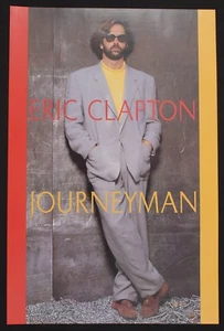 ERIC CLAPTON 'Journeyman' promotional poster 1989 Reprise Records 23" x 35" - Picture 1 of 6