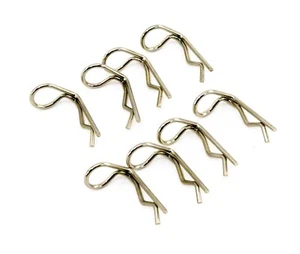 HSP 02053 Steel 90° Angled Body Clips (8) Redcat Avalanche Monsoon Hurricane - Picture 1 of 1