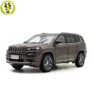 1/18 Jeep Grand Commander Brown Diecast Model Toy Car Gifts For Friends - Picture 1 of 16
