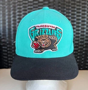 VANCOUVER GRIZZLIES MITCHELL & NESS SNAPBACK vtg HAT Memphis (Bibby Big Country) - Picture 1 of 10