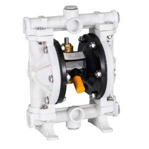 Double Diaphragm Pump Air-Operated 1/2" Inlet Outlet 13GPM Petroleum Fluids - Picture 1 of 12