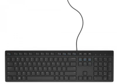 Tastiera DELL KB216-BK-ITL USB Multimediale Layout ITA - Nera - Immagine 1 di 4