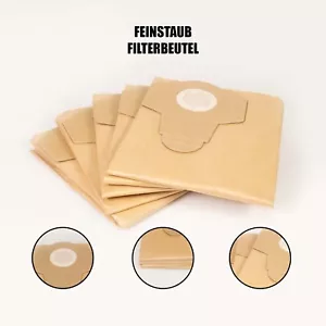 Feinstaubfilter Staubsaugerbeutel Set 5 tlg. Filter für NTS 50L Filtertüten Mauk - Bild 1 von 3