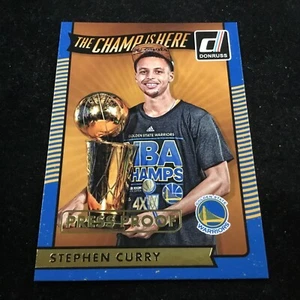 2016-17 Panini Donruss Der Champ ist hier Pressenachweis #2 Stephen Curry Warriors - Bild 1 von 3
