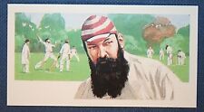 W G GRACE  Gloucestershire & England Cricketer   Superb Vintage Card  EXC 