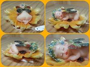 FATA FATINA BABY BOMBONIERE IDEA REGALO NASCITA BATTESIMO - Bild 1 von 1