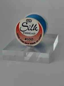 YGI - Silk Thread - Electric Blue 207 -100 Weight /200 meters - Made in Japan - Picture 1 of 3