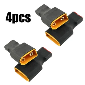 4Pcs XT90 / XT-90 Male to Female T-Plug Adapter No Wire Connector Accessories - Picture 1 of 5
