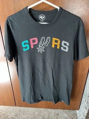 47 Brand San Antonio Spurs NBA Camiseta Hombre Talla:Pequeña Foto 1 de 4