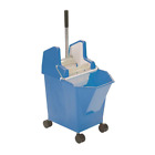 Ladymop Mobile Bucket And Wringer 9 Litre Blue New + Free 24H Delivery