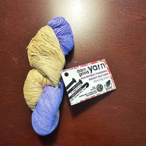 Darn Good Yarn - 100% Reclaimed Silk - Color Morning Glory - Picture 1 of 2