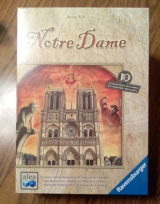 ¡Nuevo! Juego de mesa sellado Notre Dame 10 aniversario Ravensburger por Stefan Feld Foto 1 de 4