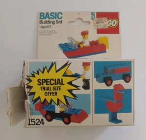 Vintage 1987 Lego basic building set 1524 - Picture 1 of 1