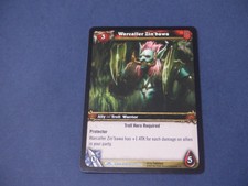 Warcaller Zin'bawa  Rare World of Warcraft TCG WOW HC3059