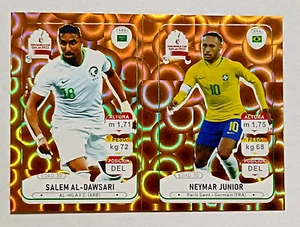 2022 3R B Qatar World Cup FIFA #171-382 SALEM AL-DAWSARI / NEYMAR JR. Sticker - Picture 1 of 2