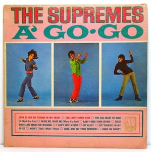 Diana Ross & The Supremes – A' Go Go -1966 Motown Mono R&B Soul Vinyl LP VG+/VG+ - Picture 1 of 9