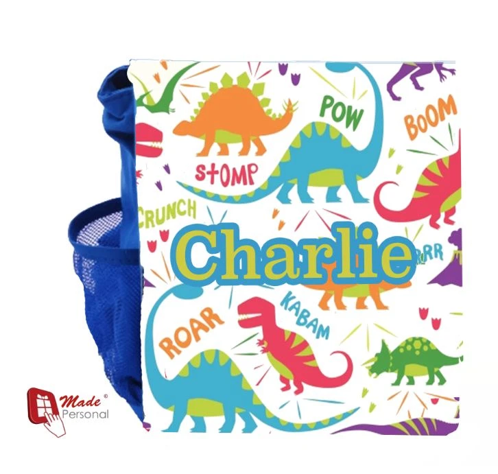 MADE PERSONAL PERSONALISIERTER JURASSIC DINOS RUCKSACK TASCHE - Geschenk - beliebiger Name