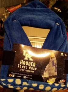 Northwest Brand University of Kentucky UK Kapuzenhandtuch Halstuch 22" x 51" Alter 3+ - Bild 1 von 5