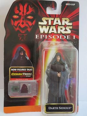 STAR WARS Darth Sidious - EPISODE I - COMMTECH CHIP - Image 1 of 2