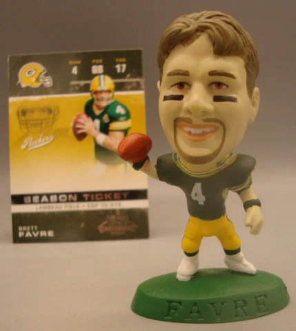 LOOSE 1998 CORINTHIAN HEADLINER FIGURE BRETT FAVRE GREENBAY PACKERS Cover