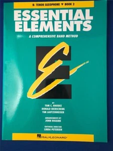 Essential Elements For Band Bb Tenor Saxophone Book 2 VG++ Condition Unused - Picture 1 of 1