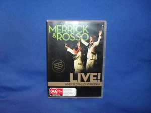 MERRICK & ROSSO LIVE AND TOTALLY WRONG - DVD - Picture 1 of 3