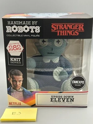 Handmade by Robots: Stranger Things "Upside Down Eleven" Knit Vinyl MegaCon #282 — 第 1/4 张图片