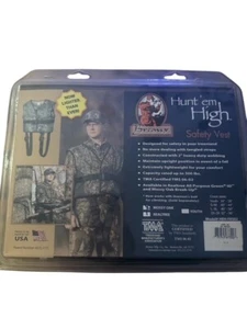 Breaux Hunt’em High Mossy Oak Safety Vest Model HEH-FAS02 Size S-M - Picture 1 of 6