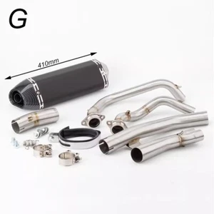 For Honda Africa Twin 1100 CRF1100L Motorcycle Exhaust Muffler Header Link Pipe - Picture 1 of 6