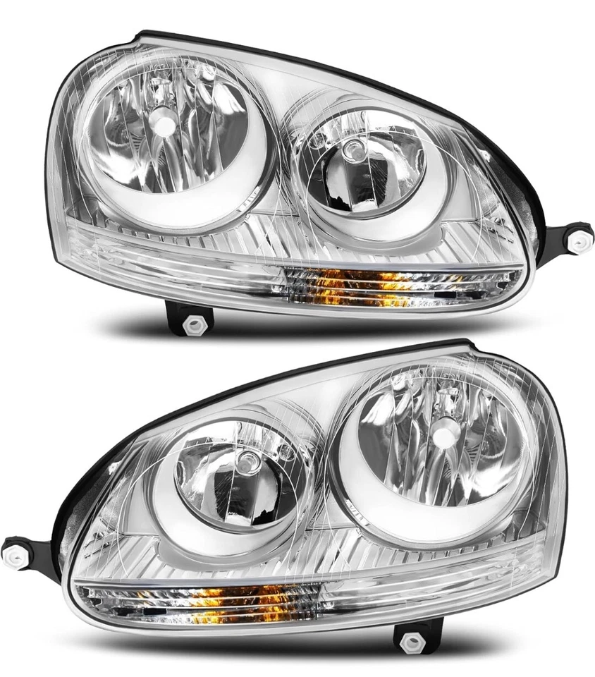 Headlight Assembly Fit for 2005-2010 Volkswagen Jetta/2006-2009 Volkswagen GT Foto 1 de 4