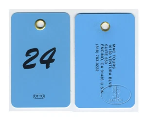 VINTAGE FLEETWOOD MAC 1980's TOUR LUGGAGE TAG - Picture 1 of 1
