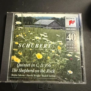 Sony Classical CD: Schubert Quintet In C & The Shepherd On The Rock TESTED - Foto 1 di 2