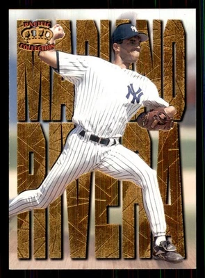 1997 Pacific Crown Collection Latinos in the Majors #LM14 Mariano Rivera Yankees - Image 1 of 2