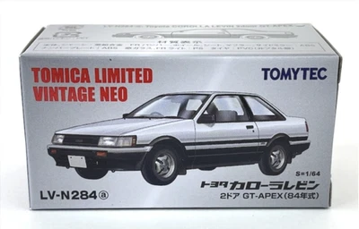 Tomica Limited Vintage Neo 1/64 LV-N284a Toyota Corolla Levin 2 porte GT-APEX... - Immagine 1 di 4
