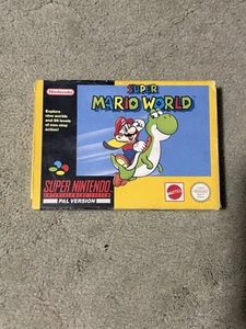 Super Mario World Snes Boxed - Picture 1 of 9