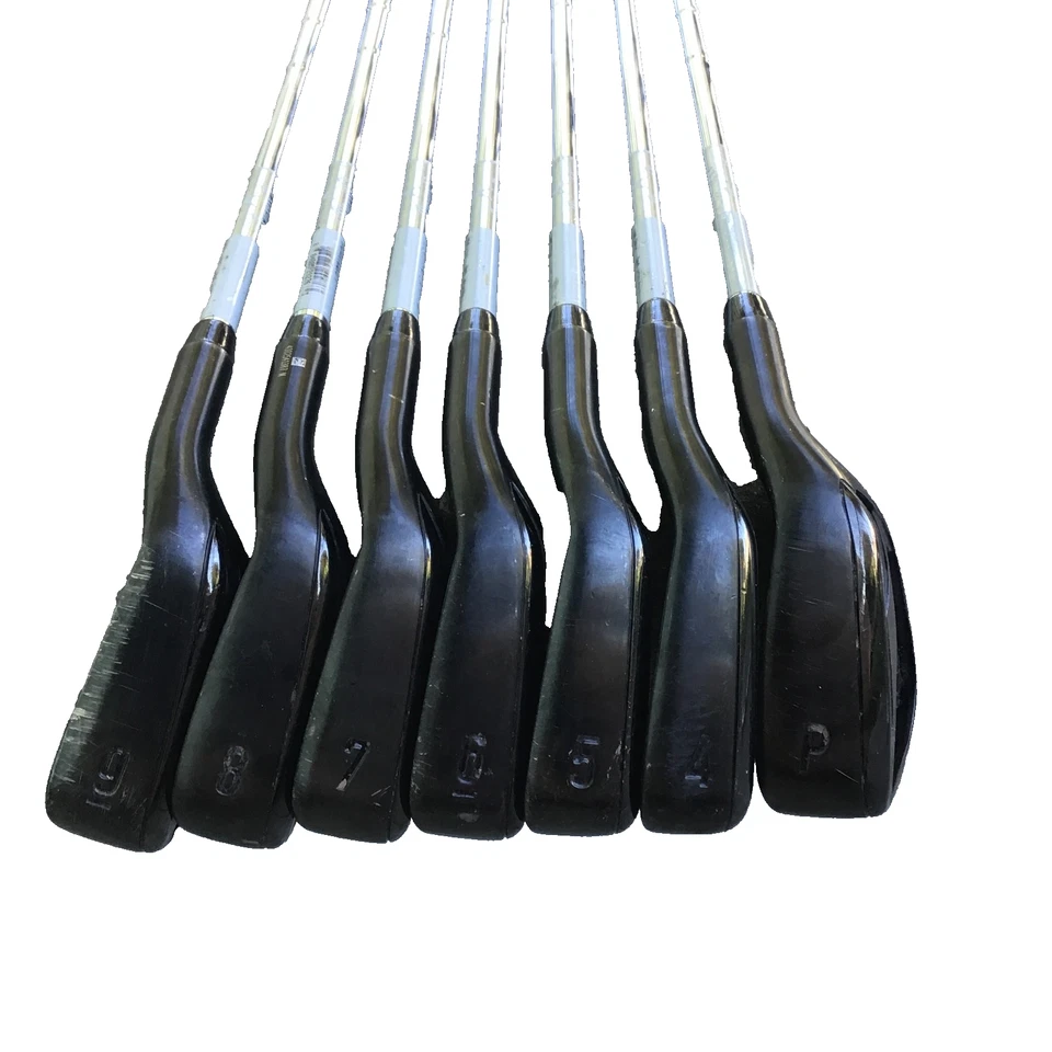 Juego de hierro negro Callaway RAZR X PW 4 5 6 7 8 9 M-10 XP Uniflex acero mano derecha Foto 1 de 4