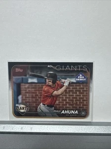 Maui Ahuna 2024 Topps Pro Debut - #PD-167 (RC) - Giants - Picture 1 of 10