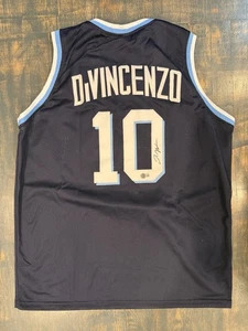 Donte DiVincenzo signed genäht Trikot Villanova Wildcats handsigniert Beckett COA - Bild 1 von 5