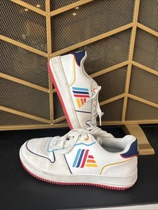 Aldi Logo Gear 2024 Damengröße 7 mehrfarbig weiß Sneaker Schuh - Bild 1 von 5