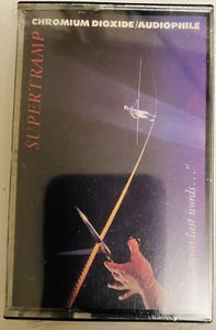 Supertramp 1982 sealed cassette tape famous last words - Picture 1 of 2