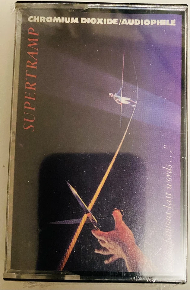 Supertramp 1982 sealed cassette tape famous last words  - Image 1 of 2