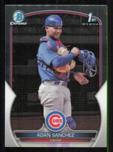 2023 Bowman Chrome Prospects #BCP219 Adan Sanchez - Picture 1 of 2